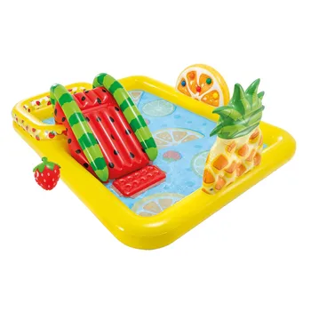 

Fruit Games center with slide and sprayer INTEX