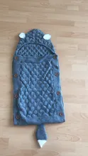 Sacos de dormir para bebés sobres 0-6M recién nacido envoltura para bebé de Sleepsacks cochecito para 75*35cm infantil niños accesorios de dibujos animados Fox