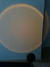 Atmosphere Led Night Light Rainbow Sunset Projector Lamp for Home Coffe shop Background