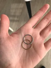 Anillo de titanio y acero fino para hombre y mujer, anillo de dedo de color dorado, rosa, moda Simple, Color plateado, 1MM