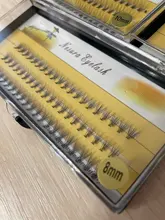 Extensiones de pestañas de extensión, 60 mechones de pelo Natural y grueso, Faux cils, Envío Gratis