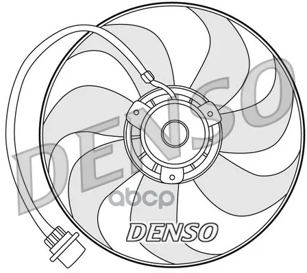 Вентилятор Радиатора Denso арт. DER32001