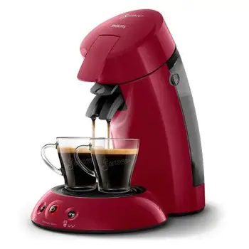 

PHILIPS COFFEE MAKER SENSEO ORIGINAL DARK NETWORK-PODS-CREAM PLUS-DEPOSIT 0.7 L - 1 BARROOM-PREPARES 2 CUPS ELEVEN-DES