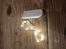 Lights Bedroom Decor Fairy-String Battery-Operated Led-Copper Outdoor Waterproof 10pcs