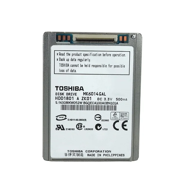 Жесткий диск Toshiba 40GB MK6014GAL HDD1801 DC 3.3V 500mA (с разбора) | Компьютеры и офис