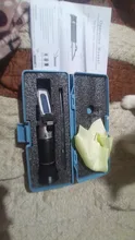 De alcohol refractómetro de azúcar Brix 0-40% de alcohol 0-25% de un alcoholímetro medidor de azúcar refratometro con caja de venta al por menor 40%