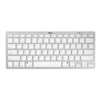 

Wireless Keyboard trust swim White-bt 3.0 - 13 multimedia keys-on-off switch-2 xAAA