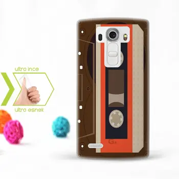 

Personalized LG G4 Slim Clear Silicone Phone Cover (Cassette Temalı-3)