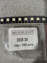 Electronique Led-Tv 3030 Backlight 3535 3v 2835 LG White for 6V 1W 3w-Kit 50-100pcs-Pcs