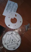 Envío Gratis! LCD CO Sensor trabajo solo construido en 85dB sirena de sonido independiente envenenamiento por monóxido de carbono Detector de alarma de advertencia