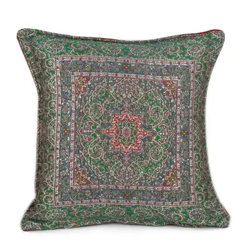 

45x45 cm Ceramic Pattern Cushion Cover / Pillow Cover Green