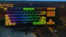 Mechanical-Keyboard-Kit Switch Bluetooth Hot Swappable MKB87 87-Key Lighting-Effects