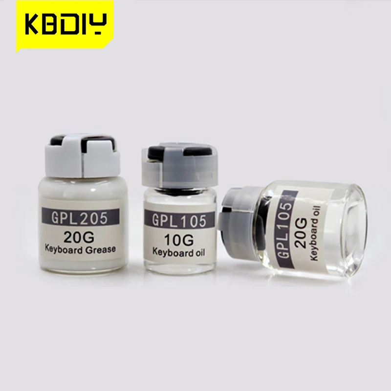 Kbdiy-switches Óleo de Graxa Lubrificante para Teclado Mecânico Faça Você Mesmo Interruptor Estabilizador Lubrificante Lubrificante Gpl105 205