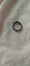 Anillos planos de hematita, joyería de calidad AAA, 6 mm de ancho, 1 unidad, HR1002