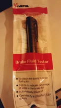 Nuevo para freno líquido de 5 LED de control de calidad de la pluma de líquido de freno líquido Tester para DOT3/DOT4/DOT5 coche herramienta de diagnóstico Herramientas