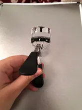 1PC negro-púrpura esmerilado con Clip para pestañas Curl ojo cosméticos maquillaje belleza falso rizador de pestañas Curling pinzas las herramientas