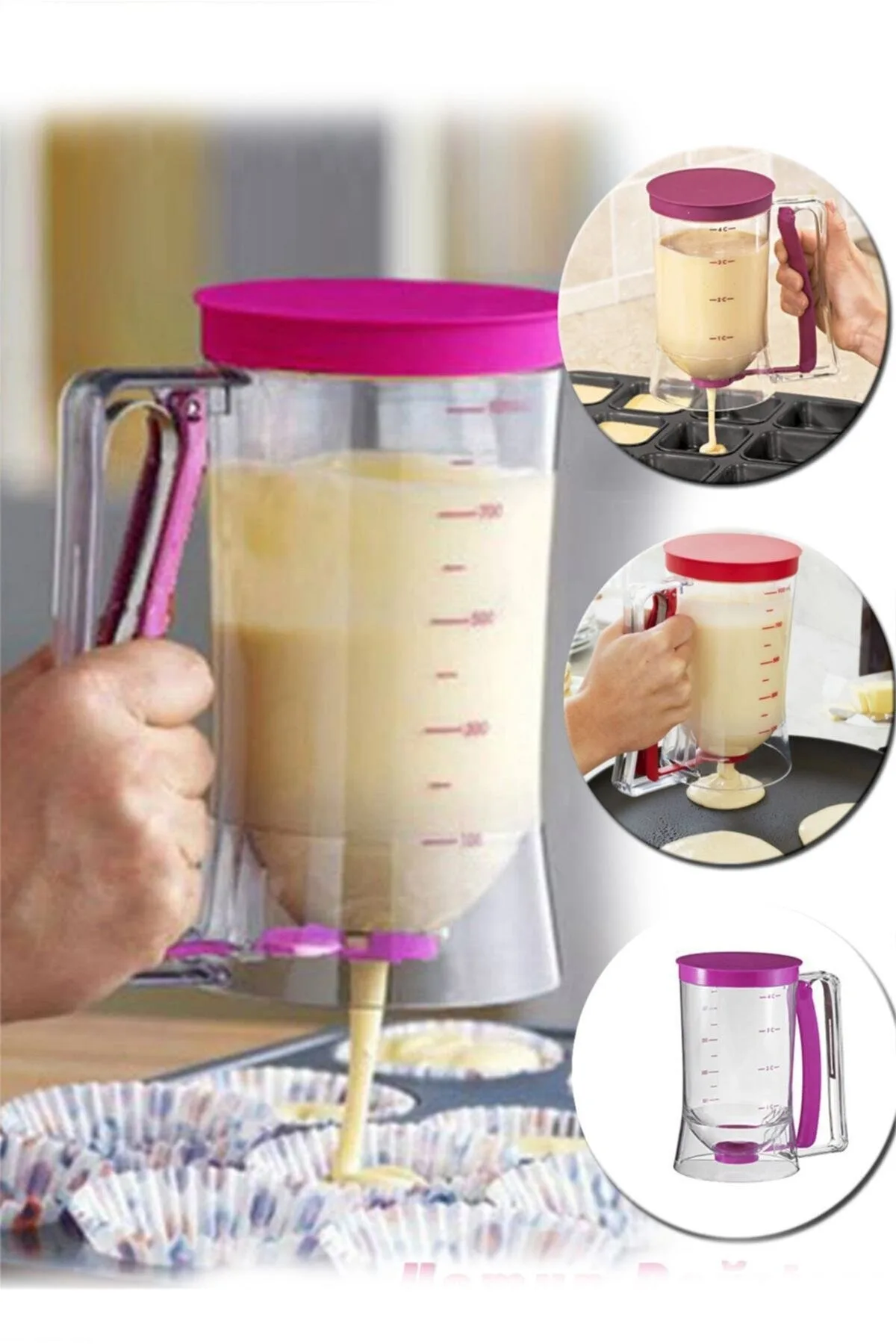 

Kitchen Batter Dispenser Scale Dough Dispenser Pancake Cupcake Dispenser Machine Free Shipping Worldwide