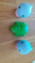 HBB-animales flotantes intermitentes de agua para bebés, juguetes de delfines para niños, iluminación LED automática, baño, playa, 3 uds.