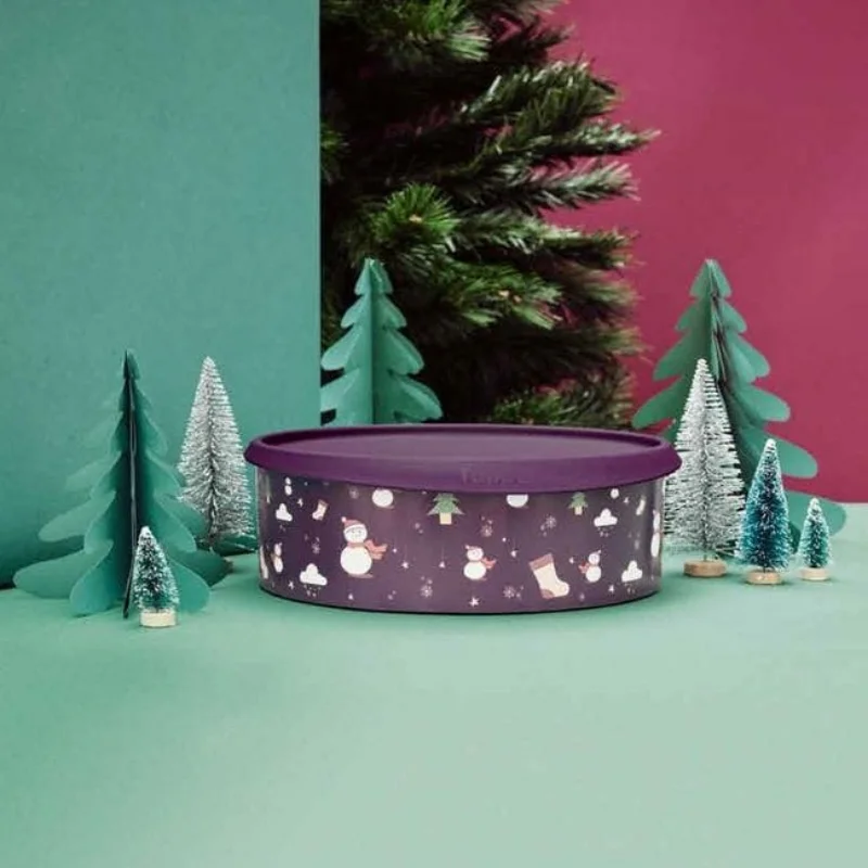 Контейнер В одно касание Снеговик(2,4 л) tupperware