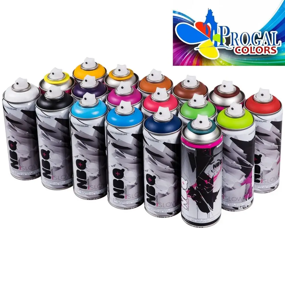 NBQ PACK 18 colors paint SPRAY decoration DYV restoration muralism