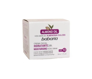 

BABARIA ALMOND OIL CREAM SPF10 50ML