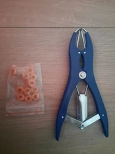 Alicates de castración para ganado, lechones, anillo de goma, dispositivo de castración, equipo veterinario