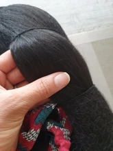 Pelucas de diadema rizadas y rectas Yaki, pelo sintético liso, sin pelucas frontales de encaje para mujeres negras, hechas a máquina de Wigs16-28 pulgadas