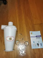 SN50T6-filtro de aspiradora ciclónica Turbo de sexta generación, colector de polvo Industrial y doméstico sin bolsa con brida