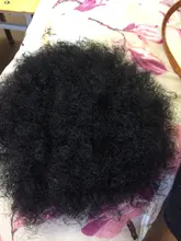 Leeons-extensiones de cabello Natural, coleta con cordón, cola de caballo, pelo sintético rizado, cola de caballo