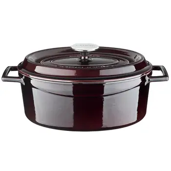 

LAVA Oval Cast Iron Dutch Oven with Trendy Lid
