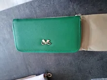 Cartera de mano larga con lazo de cuero PU para mujer, monedero para teléfono, tarjetero de diseñador famoso, 2021