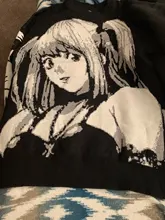 Oversized Sweaters Top-Gothic Clothes Women Knitted Streetwear Long-Sleeve Japanese Harajuku