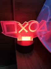 Night-Lamp Setup-Lighting-Decor Console Controller Desk Ps-Icons-Light Table-Game Visual-Led