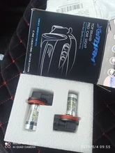 Bombillas LED antiniebla de alto brillo para coche, 1250LM SMD de lámpara trasera de conducción, 12V-24V, blanco de 6000K, 2 uds., H8, H11