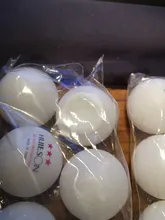 Huieson-pelotas de tenis de mesa 30 50 100, Material inglés, 3 estrellas, 40 + Pelotas de Ping Pong de plástico ABS, para entrenamiento de tenis de mesa