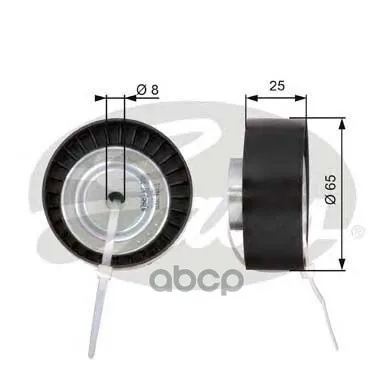 Ролик Ремня Приводного Ford Transit/Citroen Jumper/Peugeot Boxer 2.0d-2.2d 00- Gates T36124 Gates арт. T36124