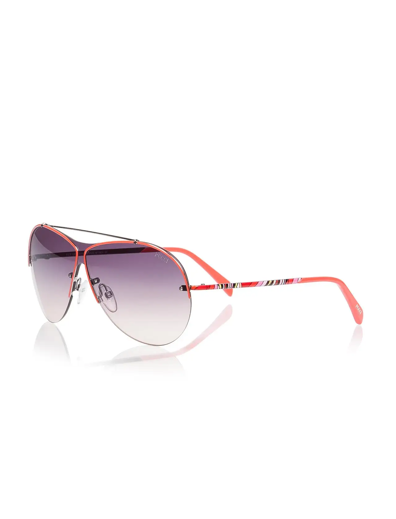 

Women's sunglasses ep 0031 71b metal red organic drop pilot 65-13-130 emilio pucci