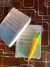 Corea del Sur y examen de ayudante en el aprendizaje de estudiante de Inglés vocabulario memo pad creativo palabra libro portátil