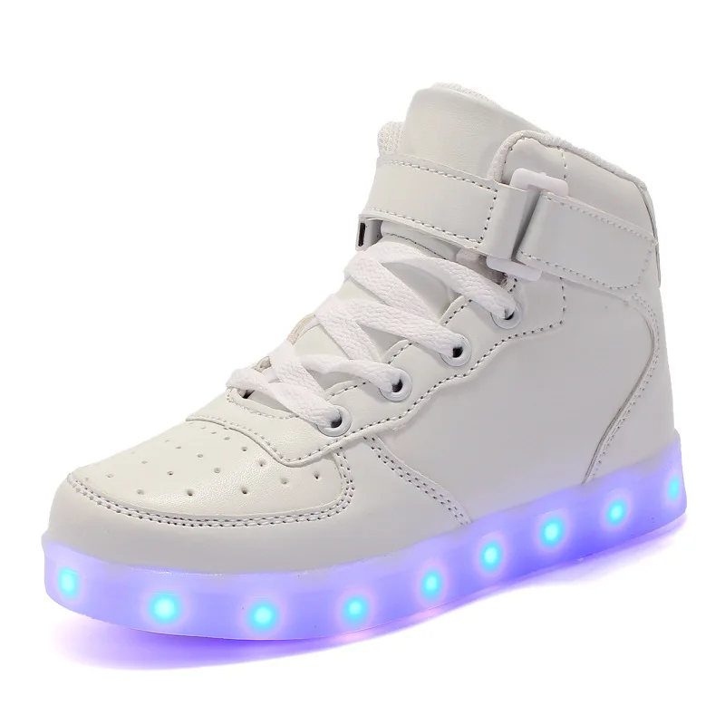 

2019 LED Light Up Men Women Chaussures Lumineuse Zapatos Schoenen Sotansmith schuhe luminous Adults Couples Casual Shoes
