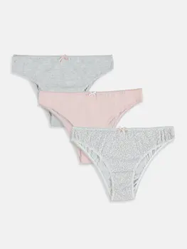 

Cotton Hipster Panties 3'lü