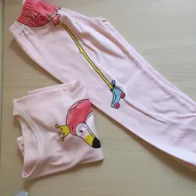 Ropa de dormir de dibujos animados para chico y niña, pijama de otoño, traje para niña, ropa de unicornio, pijama Infantil para chico