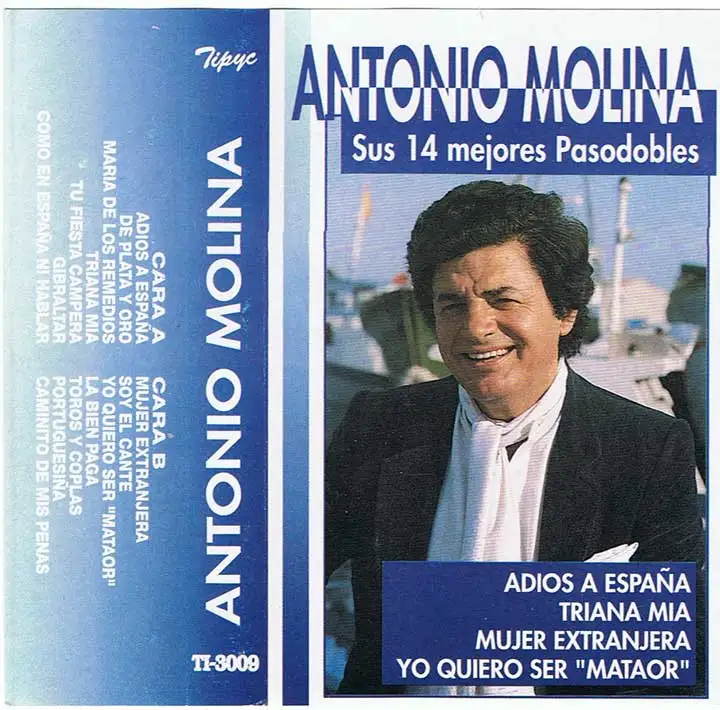 Antonio Molina-ваш 14 лучших pasodobles - Tipyc Star Music 1994 | Канцтовары для офиса и дома