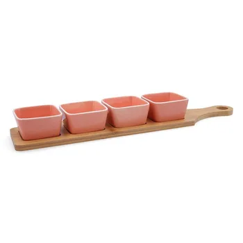 

Appetizer Set Bidasoa Aruba Porcelain (Ø 7 cm) (4 pcs)