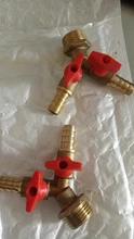 Pipe-Fitting Ball-Valve Three-Way Adapter Connector Hose Brass Fuel-Gas-Water Female