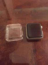 Funda transparente para Apple Watch Serie 6 SE 38MM 44MM 360 completamente transparentes Pantalla de TPU blando Protector para Iwatch cubierta 5 4 3 40MM 42MM