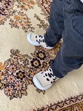 Zapatillas de caminar para bebés para bebé Niño Zapatos Unisex niños niñas leopardo zapatos de interior Fondo suave no-bebé en primer lugar los caminantes zapatos