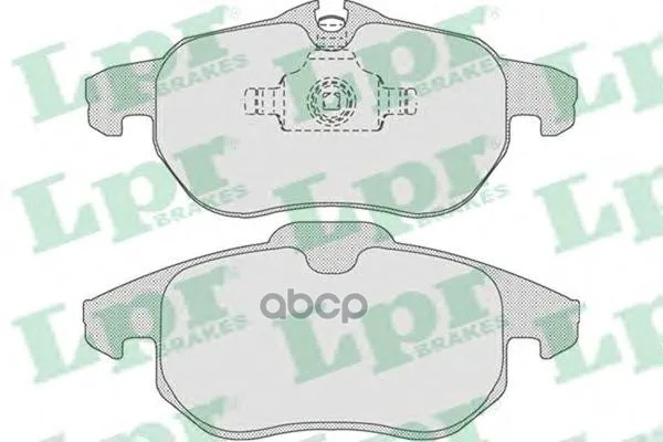Колодки Тормозные Opel Signum 03/Vectra C 1.6-3.0/Astra H Vxr Передние Lpr 05p814 Lpr арт. 05P814