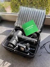 Pistola de masaje de alta frecuencia para relajación muscular, masajeador eléctrico con bolsa portátil, pistola de terapia para fitness