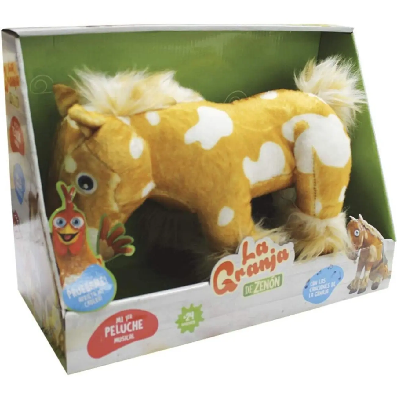 caballo percheron peluche