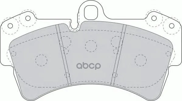Колодки Тормозные Audi Q7/Volkswagen Touareg/Porcshe Cayenne 02 R18 Передние Ferodo Fdb1626 Ferodo арт. FDB1626